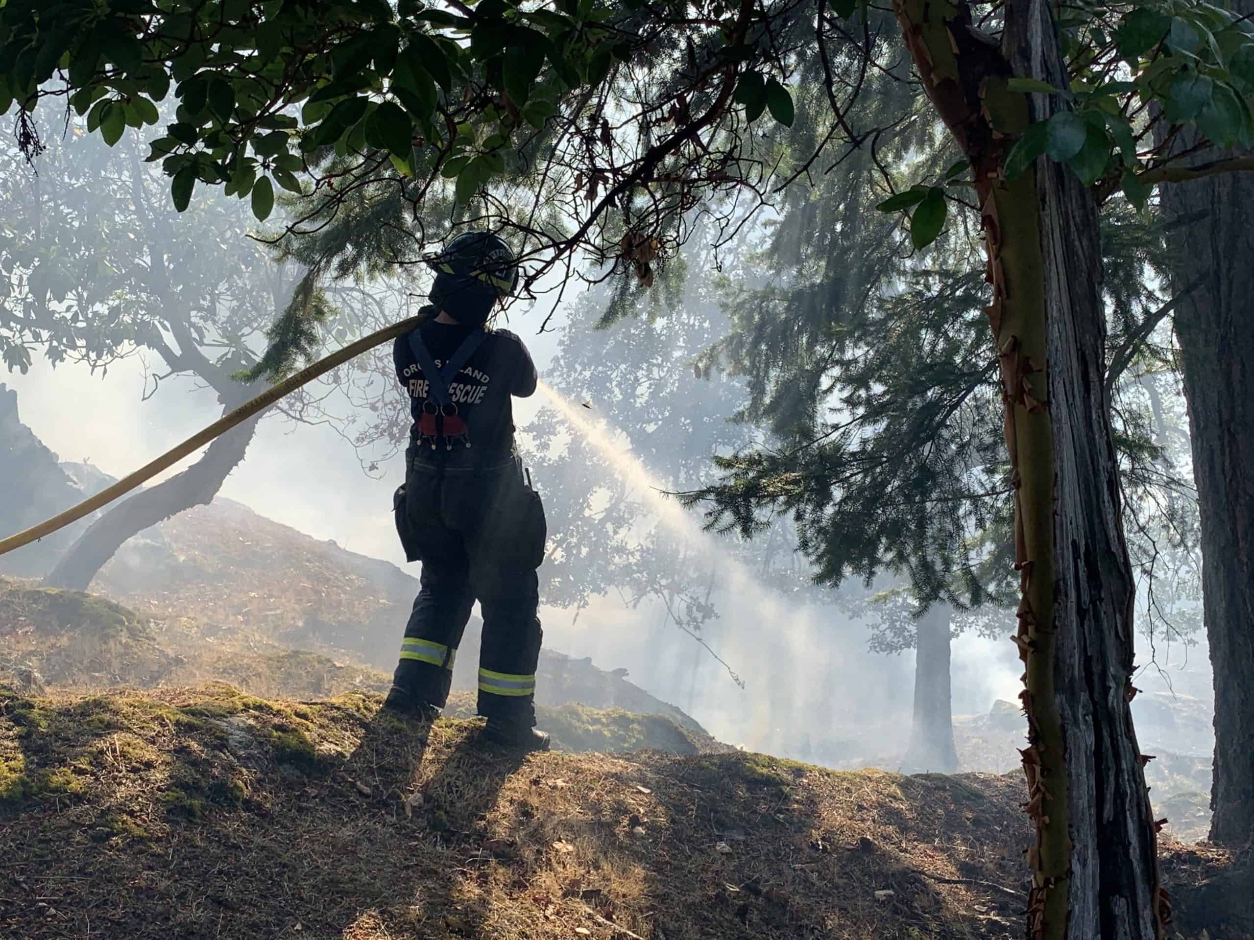 Another Wildland Fire Response Keeps Orcas Fire Busy – Orcas Island ...